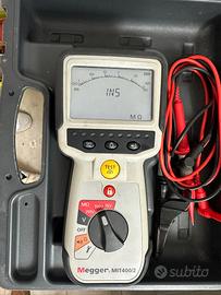 Misuratore di tensione megger mit40/2 per telecomu