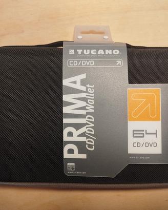 Custodia porta CD e DVD - Tucano - NUOVA 