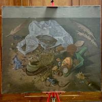 Olio su tela - Roberto Righi roma 1990