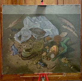 Olio su tela - Roberto Righi roma 1990