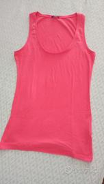 Canottiera rosso fucsia Tezenis