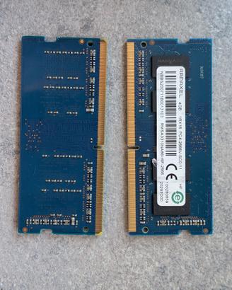 RAM SO-DIMM Lenovo 8GB (2x  4) GB Ramaxel