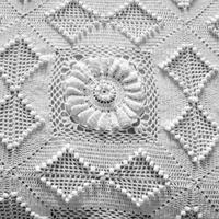 Copriletto uncinetto