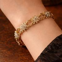 Bracciale filigrana argento 925 nuovo floreale