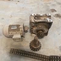 Motore Elettrico 1,5 KW + Riduttore