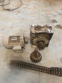 Motore Elettrico 1,5 KW + Riduttore