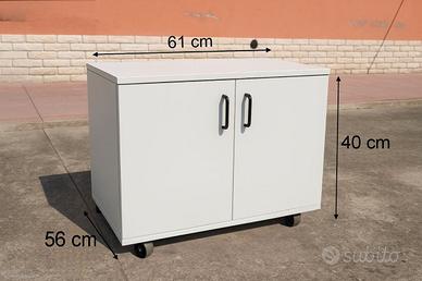 Armadietto da Ufficio in Legno – 2 Ante