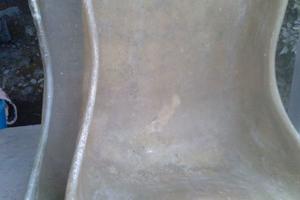 Sedile in vetroresina per Go kart