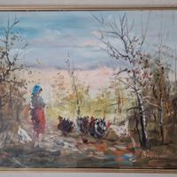 tela in cornice Borlacchi 66x88 cm