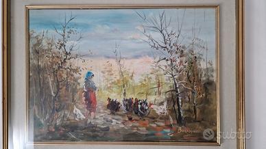 tela in cornice Borlacchi 66x88 cm