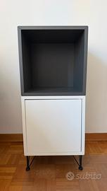 IKEA EKET bianco/grigio con gambe