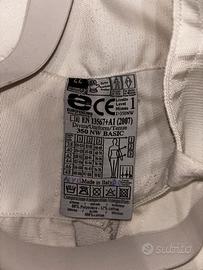 pantaloni scherma, (sciabola) per bambino