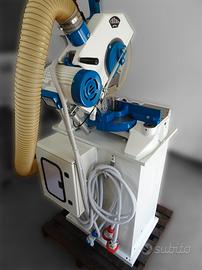 Troncatrice OMGA T50 350 CE con banco e rulliere