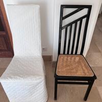 Sedie vestite per ristorante/catering (circa 100)