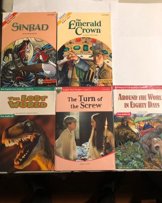 Libri letture inglesi ed.Oxford cd audio