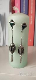 Orecchini in argento Art Deco