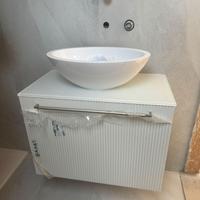 MOBILE BAGNO  SCAVOLINI COMPRESO DI CIOTOLA E TOP