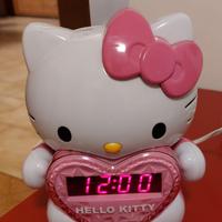Radiosveglia con proiettore Hello Kitty
