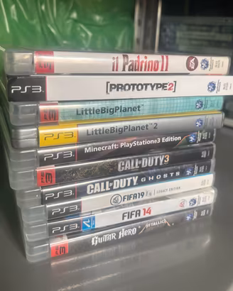 Playstation 3 - Lotto 10 giochi Padrino Minecraft