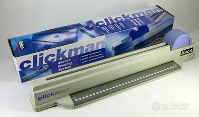 Perforatrice e rilegatrice Clickman IBICO