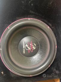 Subwoofer ground zero pink e 2 amplificatori