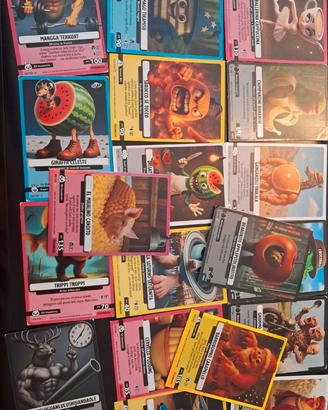 Lotto di 20 carte BrainRot miste rare e non