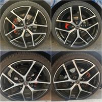 cerchi Borbet Y 19 ET50 diamantati vw, audi, seat