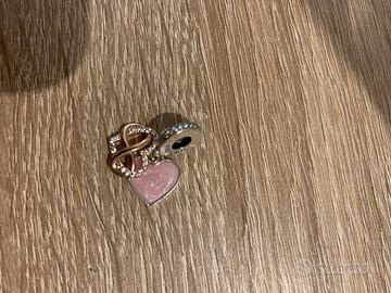 Pandora Charm pendente cuore Infinito scintillante