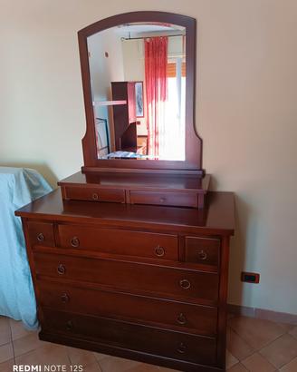 camera da letto in arte povera