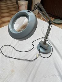 Lampada Rimsa ciclope vintage anni 50’ con lente