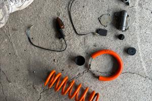 Ricambi ktm exc-f 450 14-16 allestimento six days