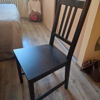 Sedia Ikea Stefan marrone