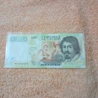 Banconota Italiana 100 Mila Lire 