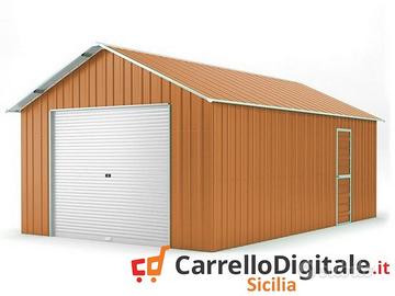 Baracca cantiere 438x724 saracinesca legno chiaro