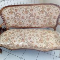 Set Salotto Classico - Divano 2 Posti + 2 Poltrone