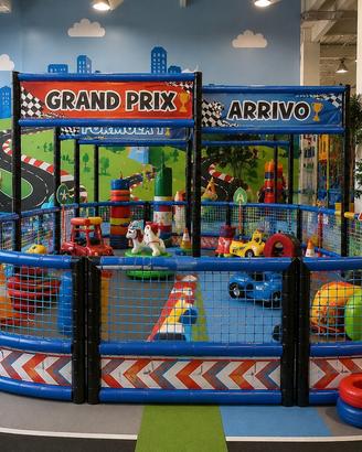 Circuiti a Play per Bambini e Mini Car a Gettoni