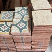 Pavimento mattonelle 20x20 in graniglia