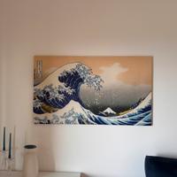 Tela onda di hokusai
