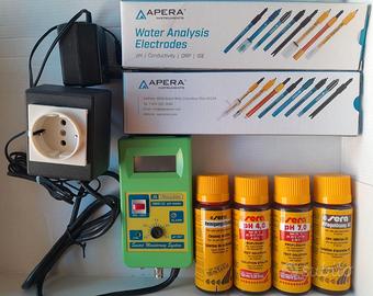 Controller pH Milwaukee SMS122 + Sonde Apera