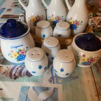 Set da cucina olio sale e pepe