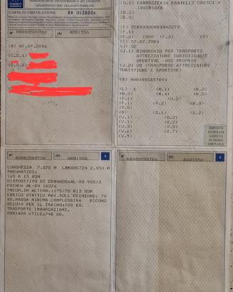 Barca 580,Mercury 40/60,carrello Cresci 10 q.li