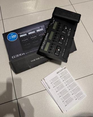 Zoom G3XN Padaliera Multieffetto Chitarra