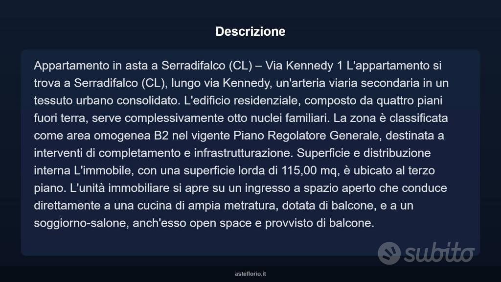 Appartamento – Serradifalco - Vista 4