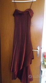 Vestito elegante con stola tg 48