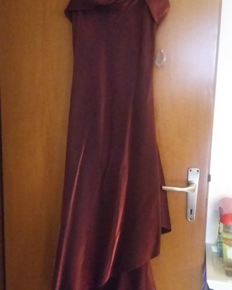 Vestito elegante con stola tg 48