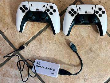 Console Retrogaming 4K M15 Plus + 2 Controller Wi
