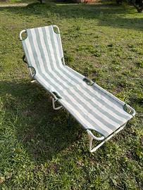 Lettino da giardino