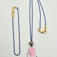 Collana e Braccialetto Polpo Rosa