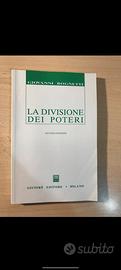 Libro La divisione dei poteri