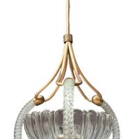 Lampadario Barovier anni 40.